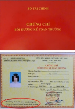 Đào tạo chứng chỉ kế toán trưởng doanh nghiệp của bộ tài chính