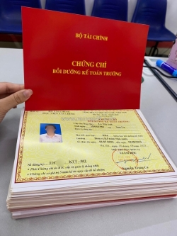 Học chứng chỉ kế toán trưởng của bộ tài chính tại các tỉnh miền tây (có lớp online)