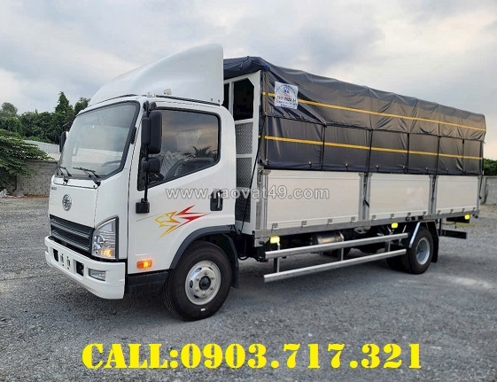 Bán xe tải faw tiger 8t5 thùng bửng nhôm 6m2 giá tốt giao xe ngay