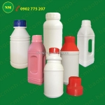 Chai nhựa 500ml, chai nhựa 1 lít, chai nhựa đựng chất lỏng, chai nhựa đựng thuốc trừ sâu, nông dược