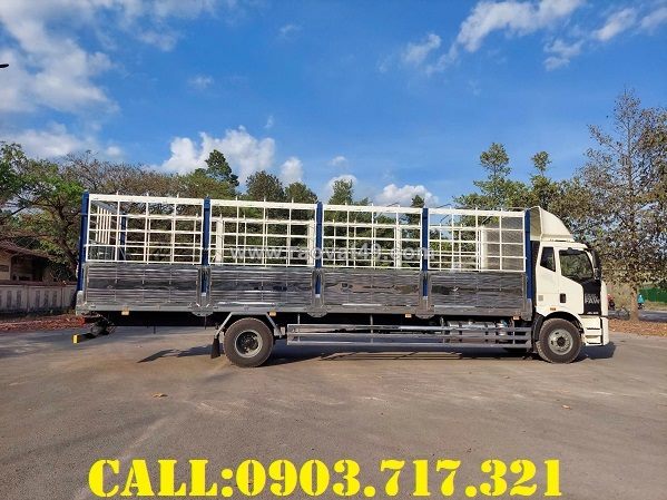 Bán xe tải faw 8 tấn nhập khẩu thùng bạt 9m7 giao ngay