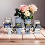 Mô tơ cổng xếp baisheng - motor baisheng