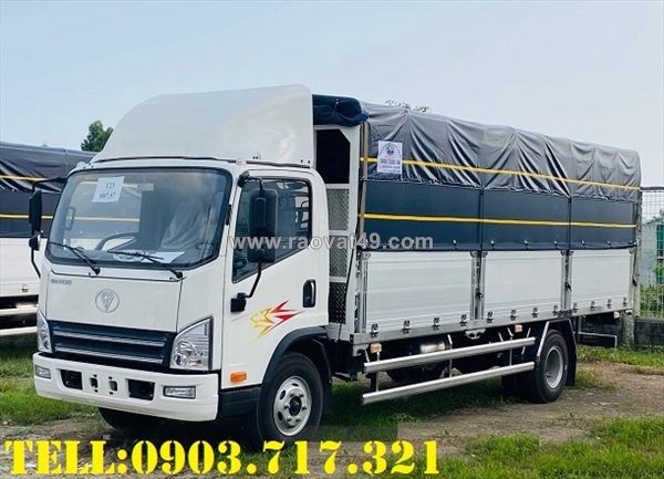 Bán xe tải faw tiger 8t5 thùng bửng nhôm dài 6m2 mới 2025