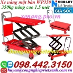Xe nâng mặt bàn wp350 - 350kg nâng cao 1500mm sale giá cực sốc