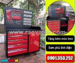 Tủ đựng đồ nghề 6 ngăn bảng treo