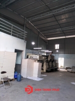 Cho thuê 2 nhà xưởng đường tân hòa đông quận bt 1600m giá tr