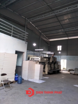 Cho thuê 2 nhà xưởng đường tân hòa đông quận bt 1600m giá tr