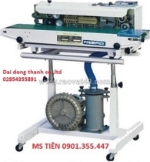 Máy hàn miệng bao liên tục bơm thổi khí model dbf-1000