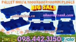 Pallet lót sàn kho lạnh 1000x600x100mm giá rẻ call 0984423150 huyền