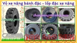 Lốp xe nâng vỏ đặc casumina - vỏ xe nâng lốp đặc casumina dùng cho xe nâng động cơ