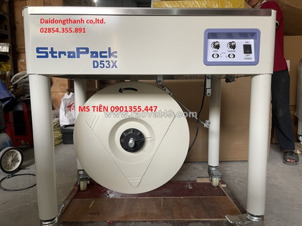 Máy đai niềng thùng d53x strapack