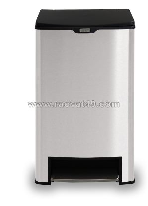 Giá bán thùng rác inox vuông có đạp chân - mrs thanh 0913 819 238
