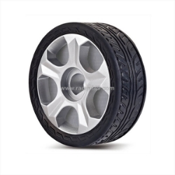 Bánh xe cổng tự động - bánh xe cổng xếp tự động lỗ d 23mm