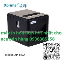 Máy in hóa đơn xprinter t80a (usb) hàng hotttttt cho ace dùng.......