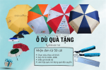 Cơ sở sản xuất ô dù cầm tay in logo quà tặng
