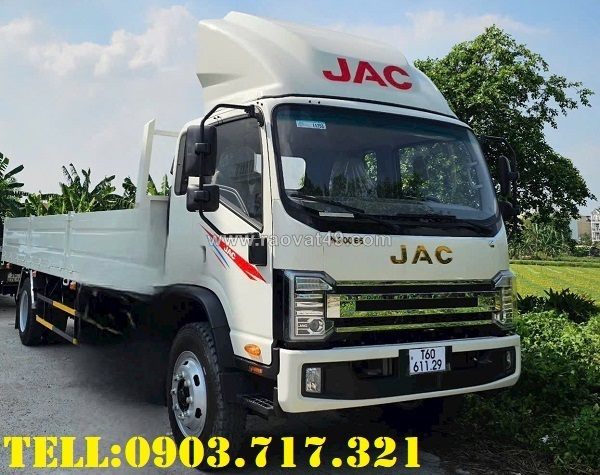 Xe tải jac n900e5 thùng lửng 2026 giao ngay