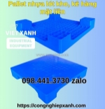 Pallet nhựa kê hàng 600x600x100mm