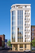 Cho thuê tòa nhà văn phòng 11 tầng mặt phố trần thái tông dt 315m2 mt 40m. giá 800tr/th