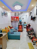 33m2 2 tầng mới đẹp ở ngay - hẻm thông gần 4m 3.4 tỷ