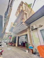 4 tỷ - nhà 4 tầng phân lô trần bình, ở và kinh doanh, ngõ thông oto tránh, 54m2