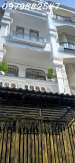 Bán nhà 4 tầng, 46m², 4pn, 4wc, gò vấp, 5.3 tỷ ngay kv bùi quang là - huỳnh văn