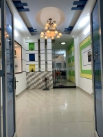 Bán nhà 4 tầng, 56m2, au duong lan, quận 8 - giá 6.9 tỷ - sổ hồng chính chủ