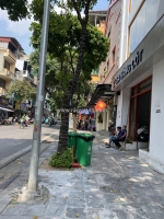 Bán nhà mặt phố hàng cót hoàn kiếm vỉa hè diện tích 210 m2 6 tầng mt 17 m giá