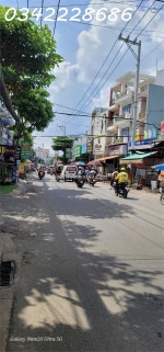 Bán nhà trước mặt đường gò xoài, mua sắm sầm uất đến 11 đêm,4 tầng lầ, nở hậu l