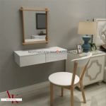 Bàn trang điểm treo tường gỗ công nghiệp mdf có gương cao cấp giá rẻ