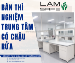 Bàn trung tâm có chậu rửa