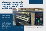 Băng keo trong: giải pháp dán nhanh, bền chắc cho mọi tổ chức và cá nhân