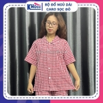 Bộ ngủ caro dễ thương