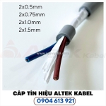 Cáp điều khiển chống nhiễu altek kabel 2x1.0mm altek kabel