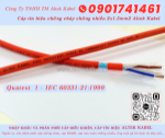 Cáp nguồn, cáp chống cháy 2x1.0 bình định, phú yên, bình thuận, khánh hòa