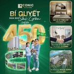 Chỉ 37 tr/m2 – sở hữu ngay căn hộ siêu tiện ích tại kdc conic boulevard huỳnh
