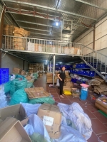 Cho thuê kho 300m xe 10 tấn đỗ cửa, có điện 3fa thanh trì, cách nước ngầm 5km