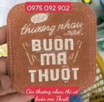 Đại phát . cơ sở  trực tiếp sản xuất đế lót ly bằng vải nỉ, nhựa pvc, giấy: