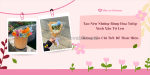 Đan len hoa tulip xinh xắn– hướng dẫn chi tiết dễ thực hiện