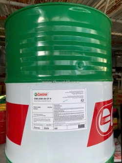 Dầu động cơ castrol crb 20w-50 cf-4 209l chính hãng, giá tốt.