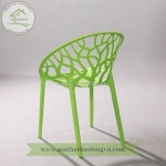 Ghế cafe nhựa đúc crystal