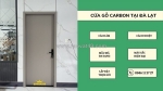 Giá cửa gỗ carbon tại đà lạt - lâm đồng