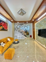 Hẻm 5m, 48m2, 4 tầng đẹp, 1/đường số 14 ngay lê văn quới, full nội thất giá chỉ