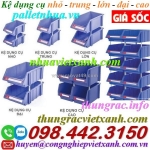 Kệ dụng cụ - khay phụ tùng - kệ nhựa xếp tầng nhỏ - trung - lớn - đại - cao khuyến mãi giá sốc