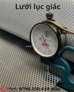 Màng nhựa pvc kẹp lưới lục giác