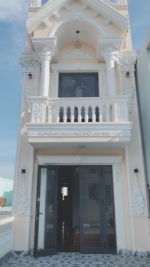 Nhà 3 tầng mới tinh, mặt tiền hẻm nhựa 10m, 126 nguyễn văn tạo long thới nhà