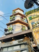 Nhà hẻm đẹp gần mặt tiền - nguyễn văn đậu, bình thạnh - 4 tầng btct, 35m² - sổ