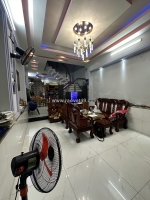 Nhà hxh 4 tầng 64m2, đường 8, hiệp bình phước thủ đức, 7tỷ.