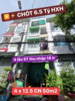 Nhà hxt - 4 tầng - 6pn- đỗ thừa luông - tân phú - nhỉnh 6 tỷ xíu