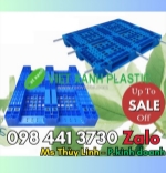 Pallet nhựa 1200x800x0mm, pl01-lk