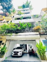 Siêu phẩm nhà phố mới kính koong phố trạm long biên
 58 m x 7 tầng, hơn 16.8